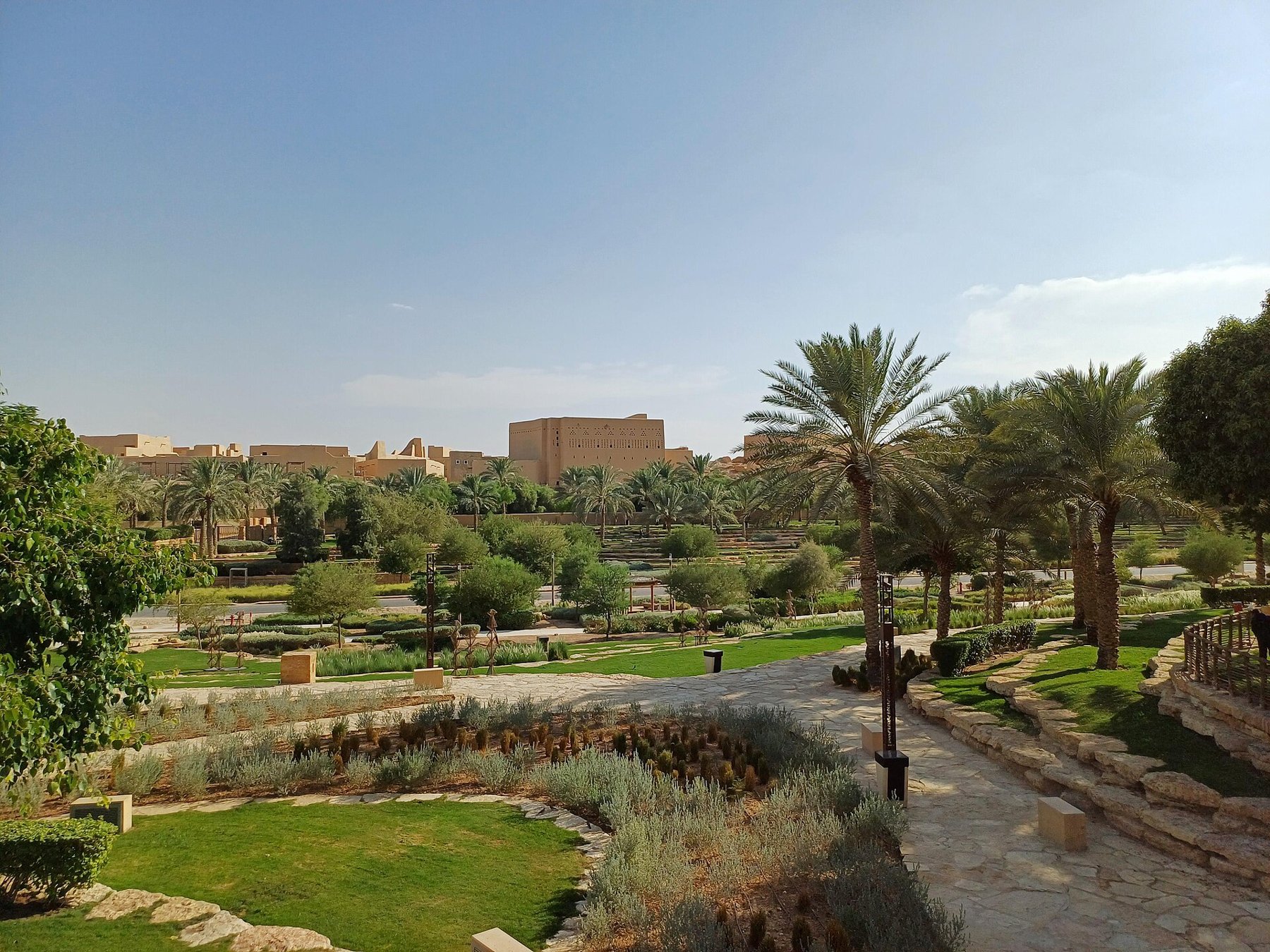 Traditional Najdi architecture near Riyadh